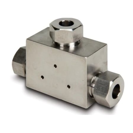 Enerpac UltraHigh Pressure Fitting, Tee, 38 Cone 43300